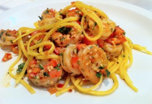 Carmel Valley San Diego Community | Melanie Mediate | Shrimp Pomodoro