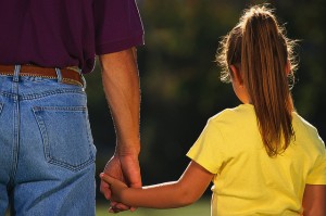 Carmel Valley San Diego Community | Dr. Keith Kanner | Father Holding Daughter's Hand