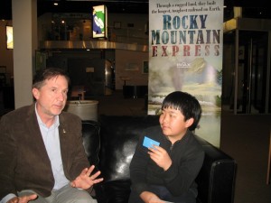 Carmel Valley San Diego Community | Perry Chen | Interviewing Pietro Serapiglia Producer of Rocky Mountain Express