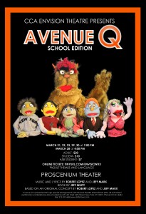 Carmel Valley San Diego Community | Canyon Crest Academy | Avenue Q Poster