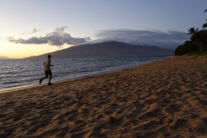 Carmel Valley San Diego Community | Christine Ellingsen | Running on the Beach