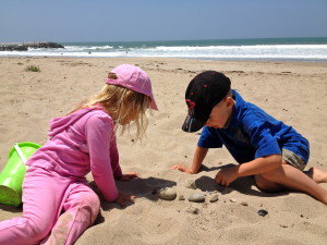 Carmel Valley San Diego Community | Kristin Rude | Children at the Beach