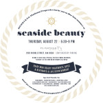 Carmel Valley San Diego Community | P.S. Platinum | Angela Meakins Bergman | Seaside Beauty Invite