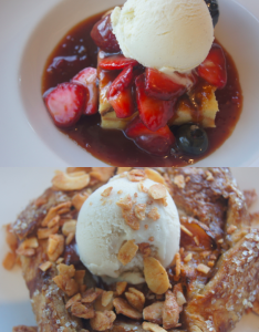 Carmel Valley San Diego Community | Robin Edwards | Stone Fruit Tart with Ice Cream