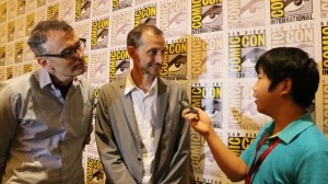 Carmel Valley San Diego Community | Perry Chen | Interviewing-directors-Graham-Annable-and-Anthony-Stacchi-at-Comic-Con