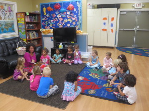 Carmel Valley San Diego Community | Kristin Rude | Children Listening to Story