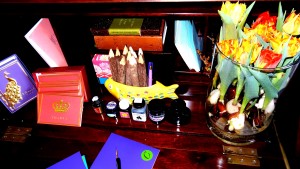 Carmel Valley San Diego Community | Gwen Coronado | Flowers New Year Desk  