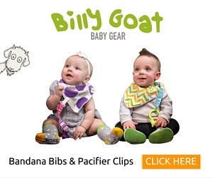 Billy Goat Durable, Stylish Bandana Bibs & Pacifier Clips (final)