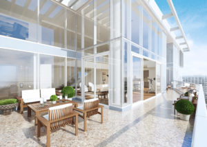 Carmel Valley San Diego Community | Jenna Brossman| Penthouse terrace