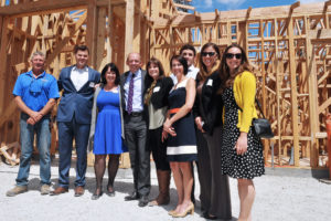 Carmel Valley San Diego Community | April Harter-Enriquez | Noah Homes Raise the Wall Ceremony
