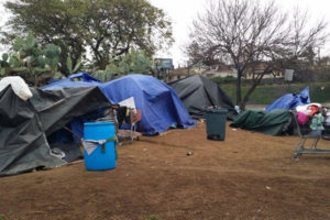 Carmel Valley San Diego Community | Michael McConnell | Homeless Encampment in Downtown San Diego