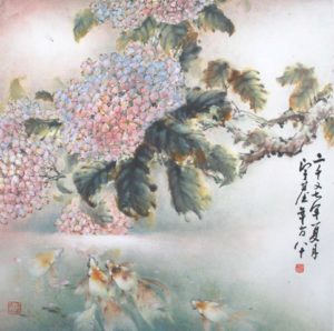 Carmel Valley San Diego Community | Tanya Aubin | Chinese Painting by Henry Wo Yue-kee